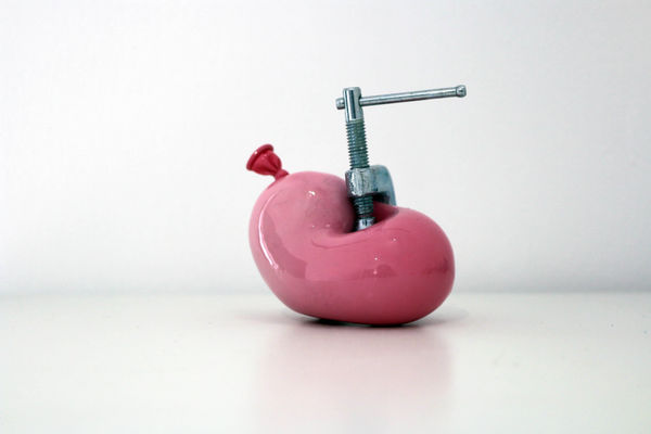Clenched Balloon (Pink), 2021 Sara Ahli