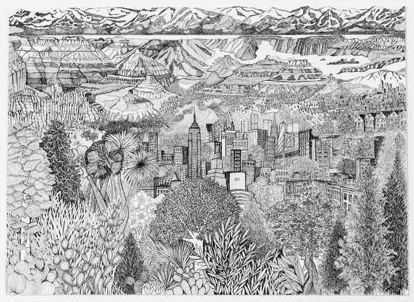 Bénédicte Gimonnet, Peregrinations V, 2024