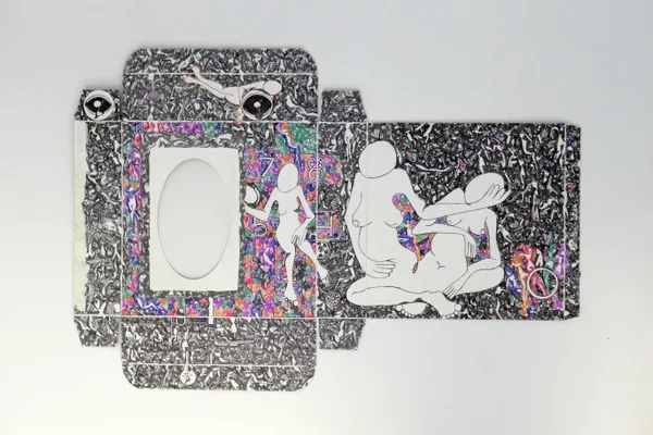 Rodrigo Mabunda, Carassao with friends, 2019