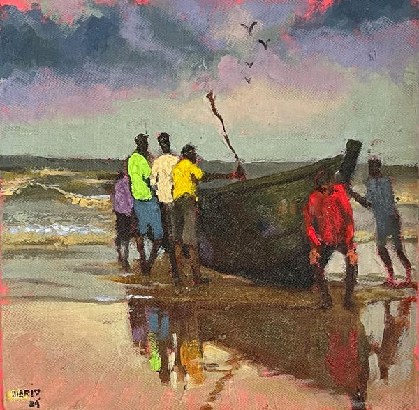 Frank Marius Ajuma, Docked, 2024