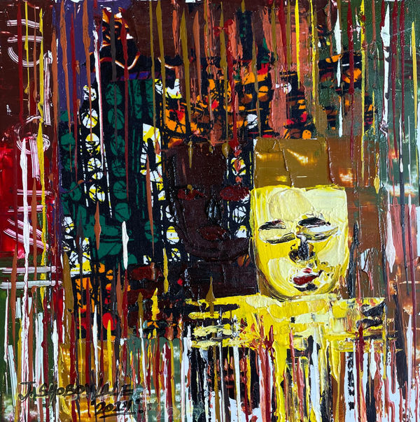 Johnson Shobowale, Mother & Child, 2024