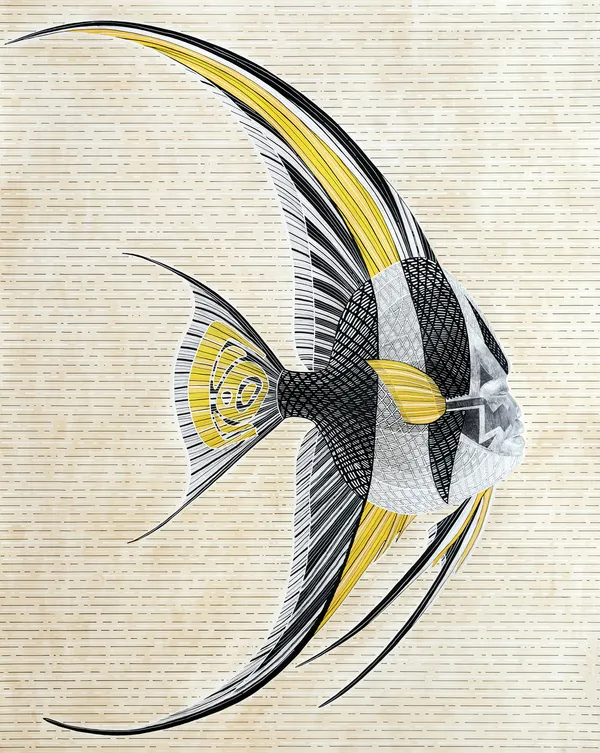 Filipe Branquinho, Angel, from the School of thieves, Lipiko series, 2021