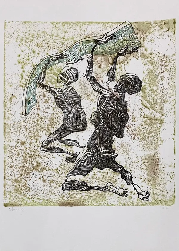 Maina Boniface, Artificial Connection, 2022