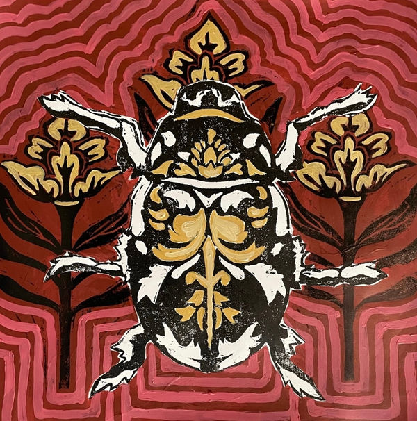 Tibeb Sirak, Scarab Pattern, 2024