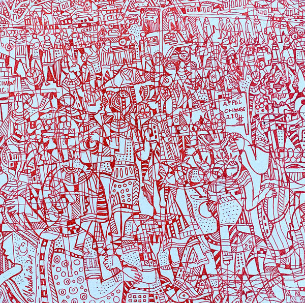 Houston Maludi, Street of Kinshasa, 2024