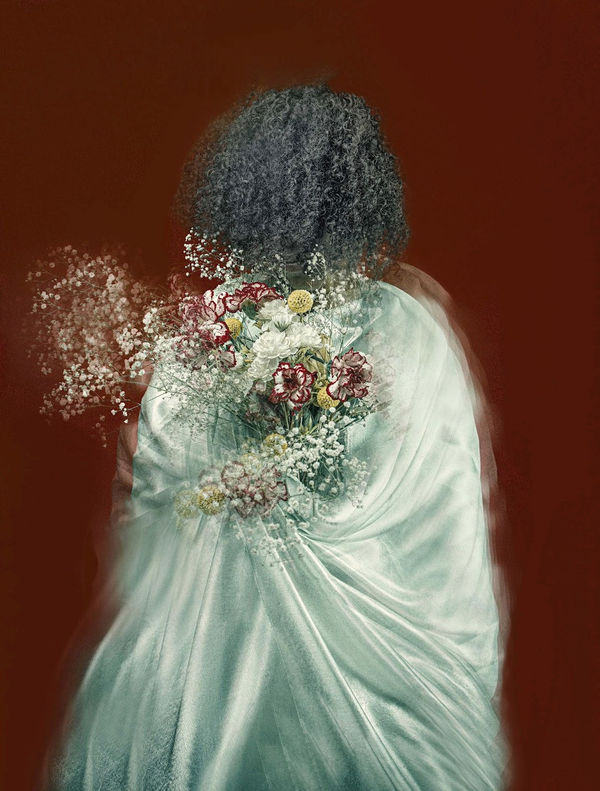 Margaret Ngigi, Flowers For Essy IX, 2022