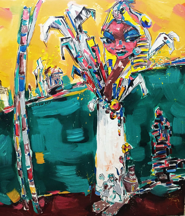 Workneh Bezu, Crystal Lady, 2016