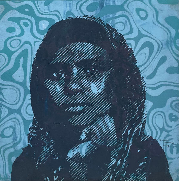 Birhanu Manaye, The Gaze, 2024