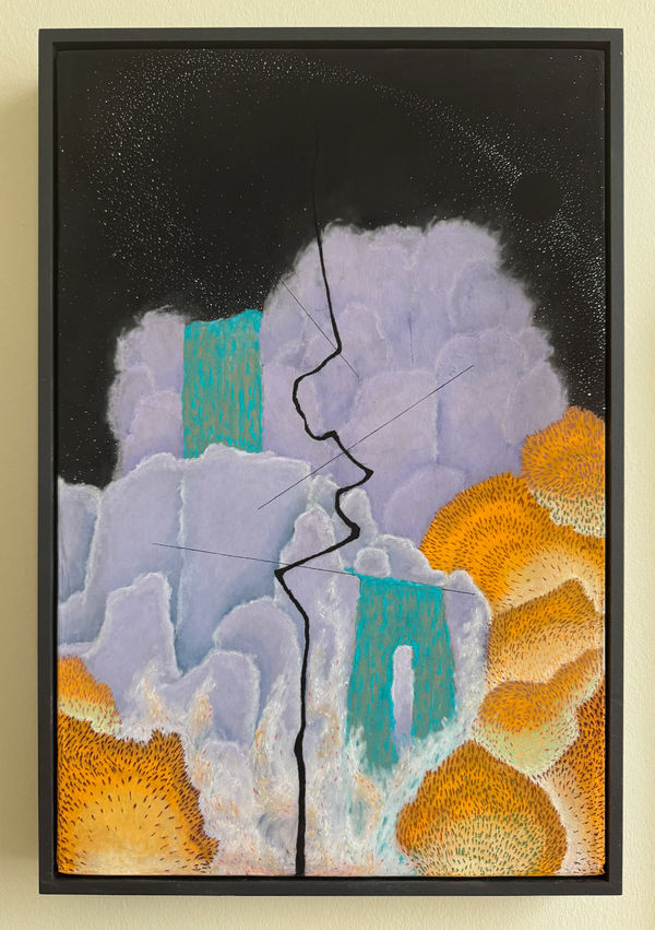 Beau Disundi Nzazi, Two Purple Mountains, 2025