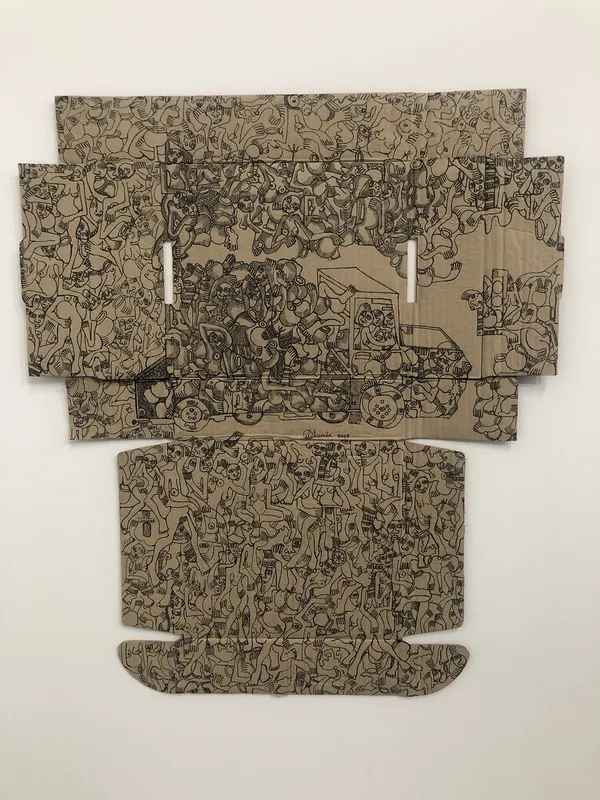 Rodrigo Mabunda, Untitled, 2017