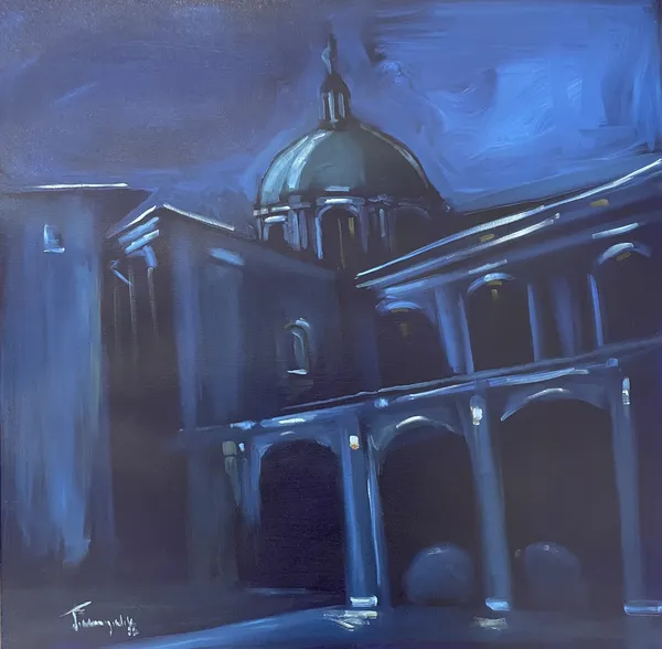 Jimmy Kitheka, Silhouette Ingresso del Palazzo, 2022