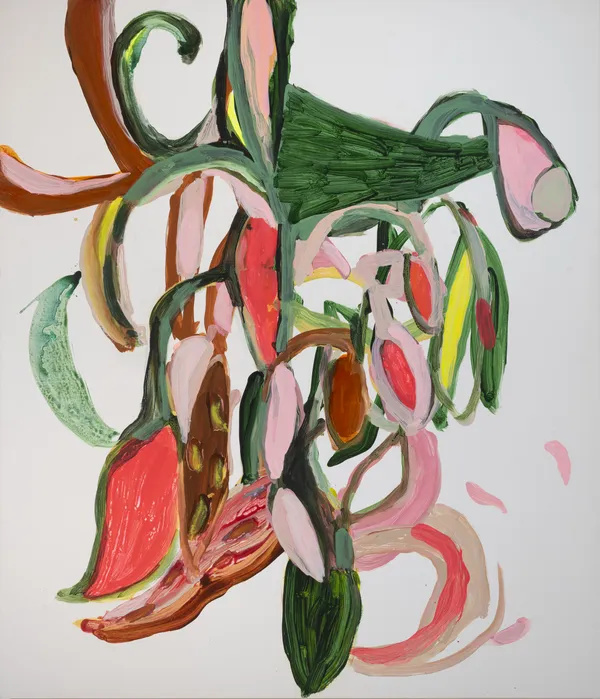 Gabriela Machado - A flor e uma prata brilhando, 2021