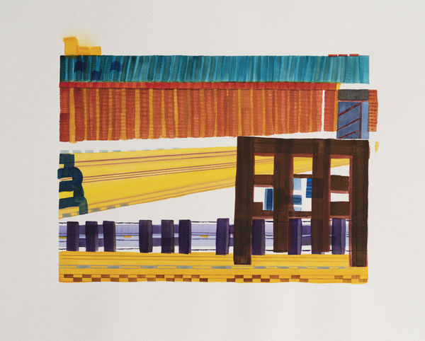 Nina Dolan, 'Coastal Train Journey 2', 2018