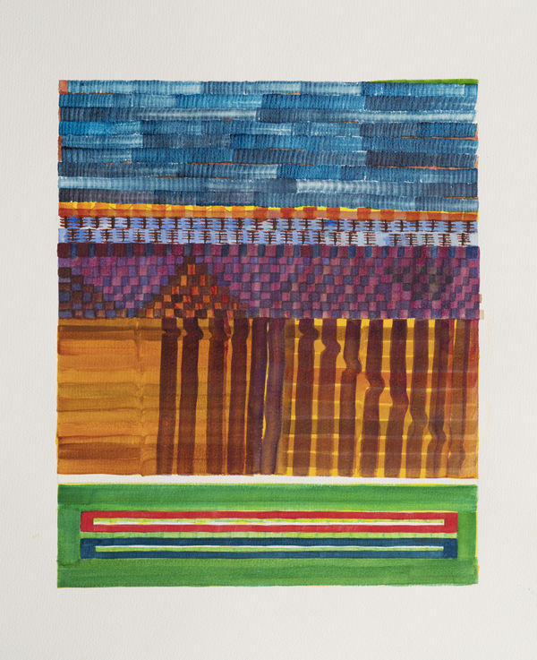 Nina Dolan, 'Sandbanks Beach Hut', 2018