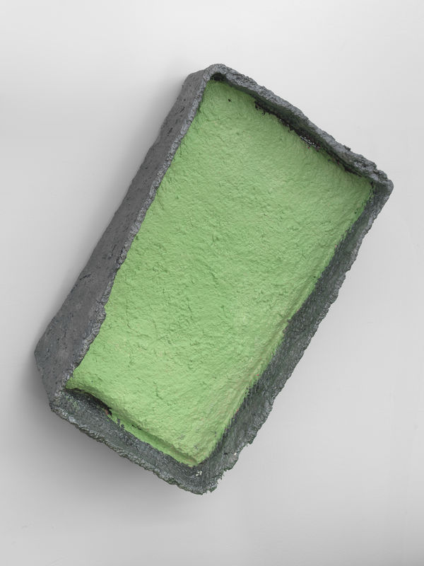 Kianja Strobert 16, 2021 Metal lathe, papier mâché, and acrylic paint Approx 25 3/4 x 16 3/4 x 7 7/8 in (65.4 x 42.5 x 20 cm)