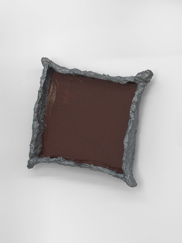 Kianja Strobert 14, 2021 Metal lathe, papier mâché, acrylic paint, and paper backing Approx 10 1/2 x 9 3/4 x 1 3/4 in (26.7 x 24.8 x 4.4 cm)