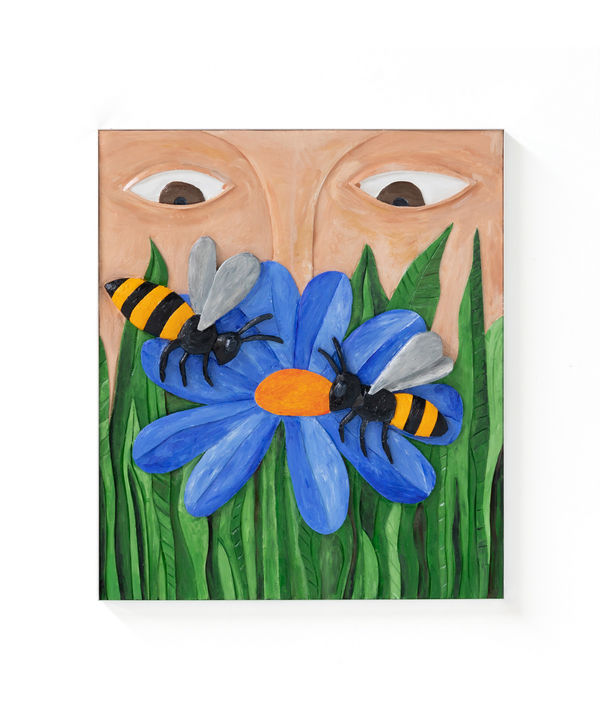 Victor Delestre, Two Bees, 2022