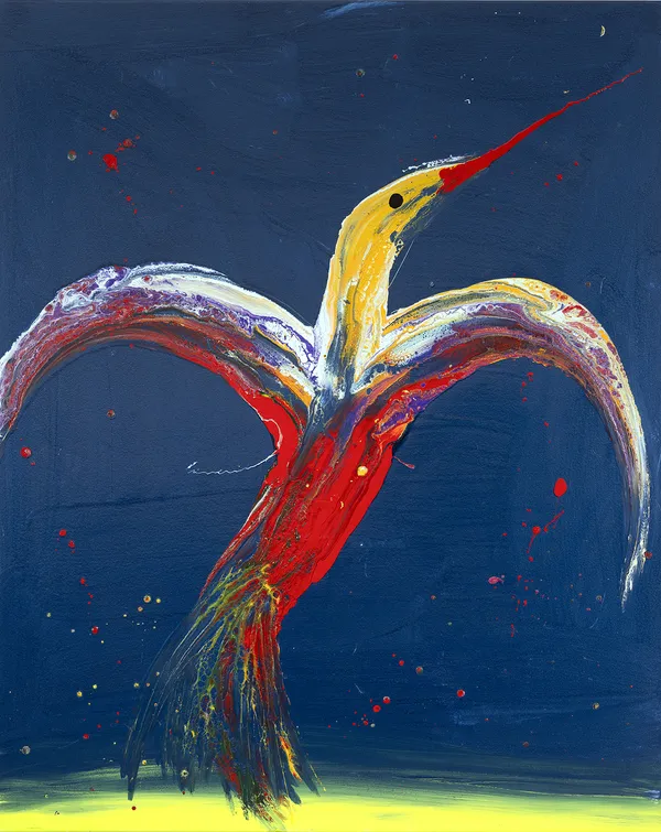 Frederik Næblerød, Bird (take off), 2025