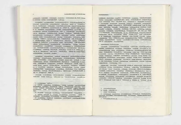 Irma Blank, Schreibend suchen, 1976