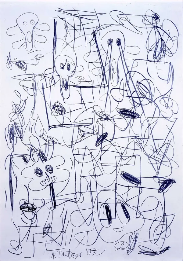 André Butzer, Untitled, 2007