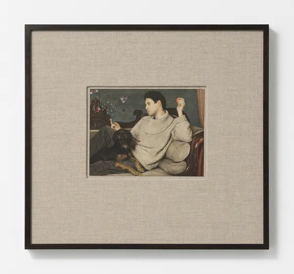 Graham Little, Untitled (Man and Dog), 2019