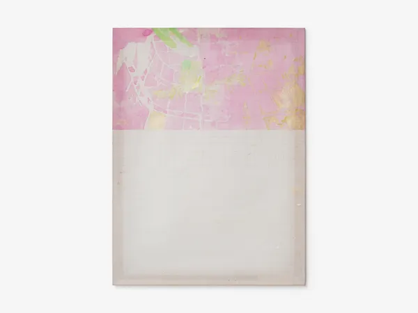 Ian Kiaer, Endnote, ping (marder/pink), 2019