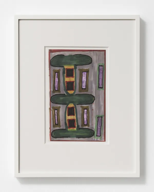 Betty Parsons, Untitled (House Facade), 1971