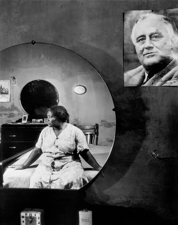 Gordon Parks, Negro Woman in Her Bedroom, Washington, D.C., 1942