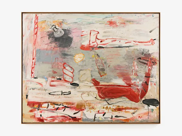 Roy Oxlade, Axe and Knife, 1985