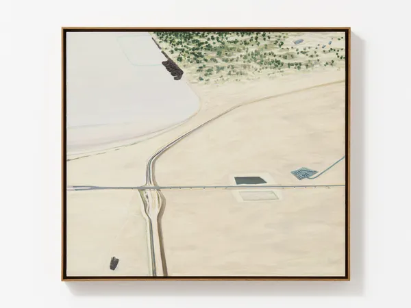 Carol Rhodes, Sea and Motorway, 1998