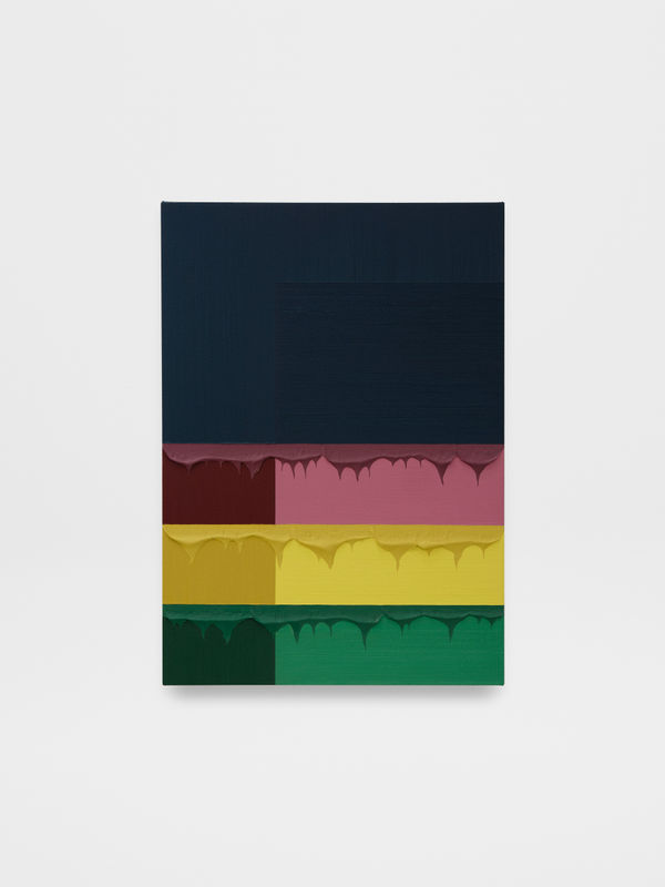 Alex Olson Shell 2, 2025 Oil and modeling paste on canvas 31 1/4 x 22 1/8 in 79.4 x 56.2 cm