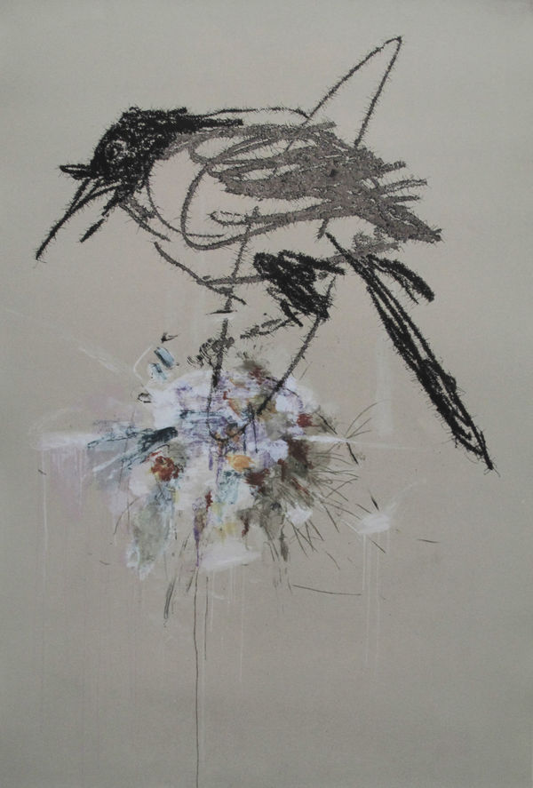 Ye Yongqing 葉永青, Flower and Bird, 2009