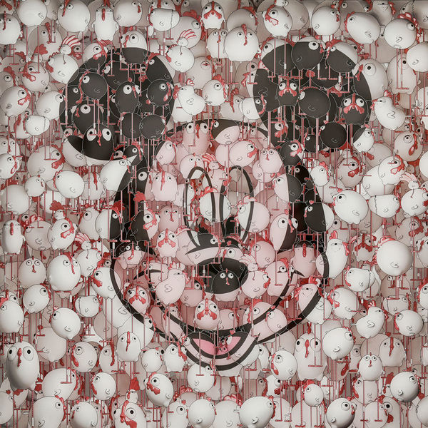 Ceet Fouad 習福德, Mickey Chicanos Blurry NO.3, 2016