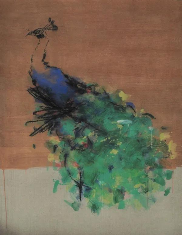 Ye Yongqing 葉永青, 孔雀 Peacock, 2015