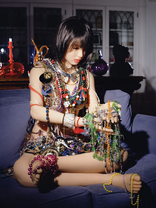 Laurie Simmons, The Love Doll / Day 22 (20 Pounds of Jewelry), 2010