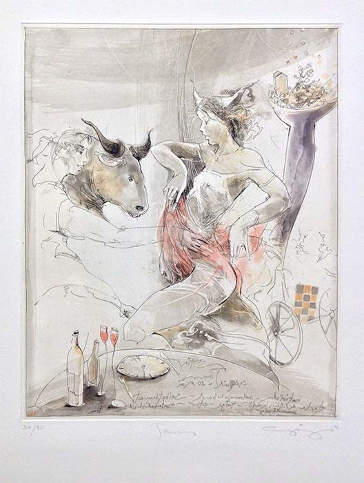 Jurgen Gorg, Zodiac Series - Taurus