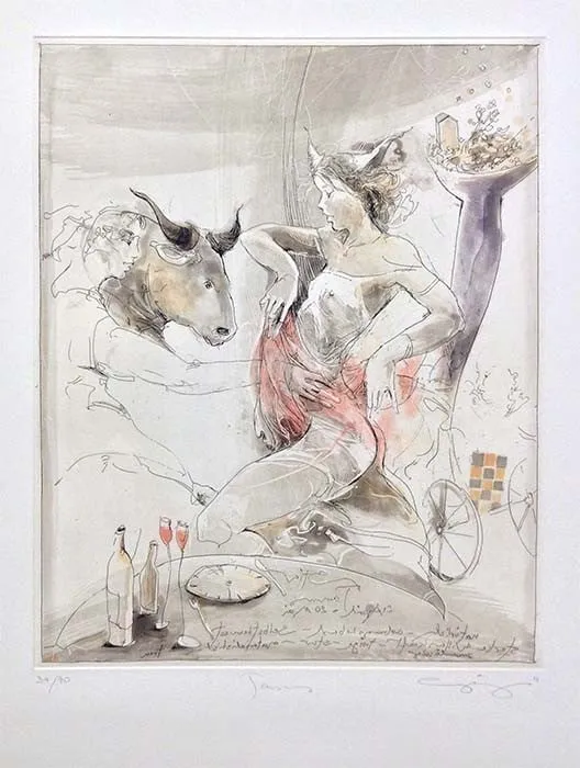 Jurgen Gorg, Zodiac Series - Taurus