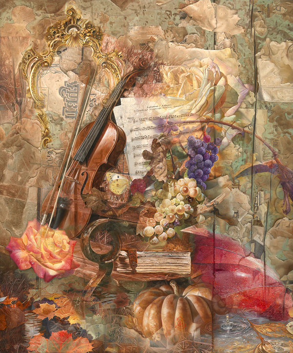 Antal Goldfinger, Autumn - The Cup of Bacchus Flows Freely