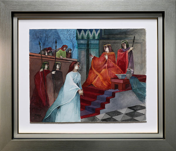 Alvar, Jesus Ante Poncio PIlato