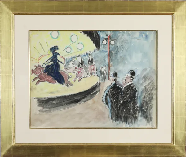 5 Generations of Camille Pissarro, La Fête Foraine