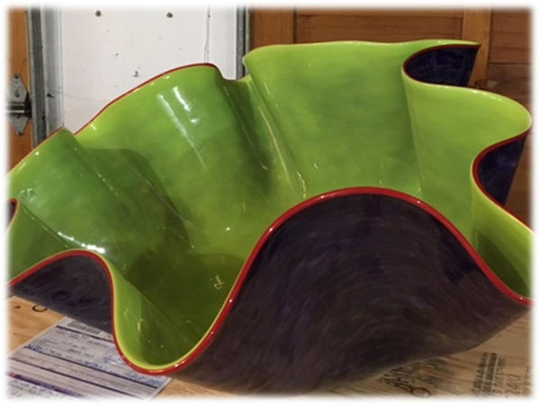 Robert Kaindl, Aubergine Peridot Crimson Lip Wrap