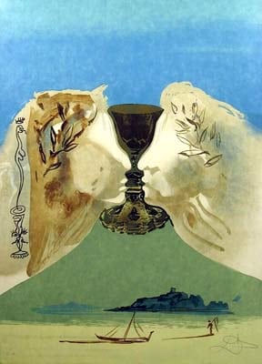 Dali, The Chalice of Love (Ace of Cups)
