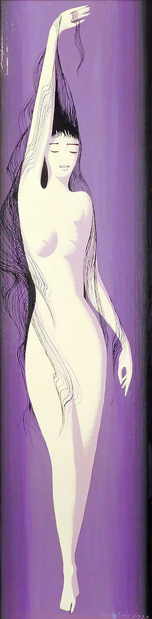 Eyvind Earle, Black Silken Hair