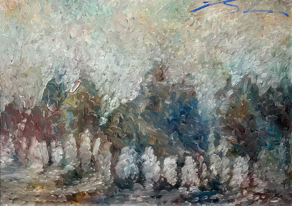 Earl Biss, Impressions in an Autumn Mist 1993