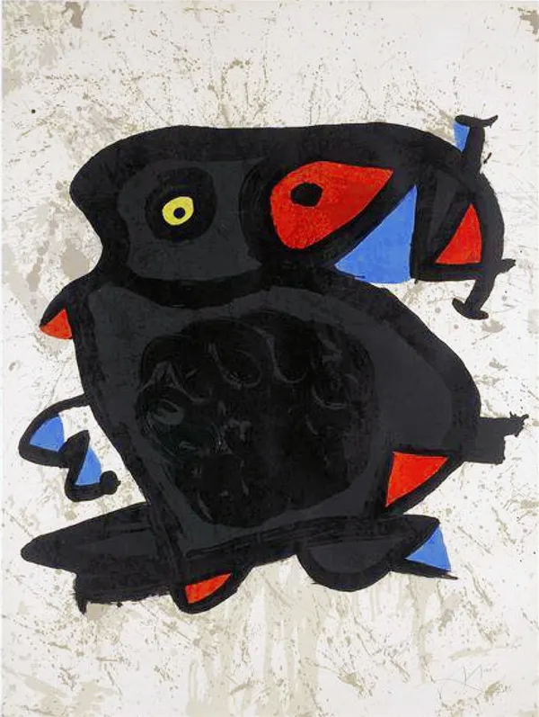 Miro, Affiche pour l'Exhibition