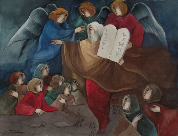 Alvar, Moisés y las Tablas de la Ley