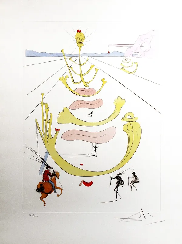 Dali, “Masque De La Mort” Mask of Death