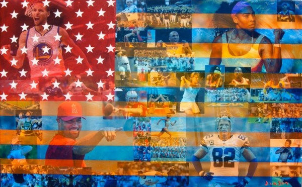 James Jensen, Sports Legend Flag