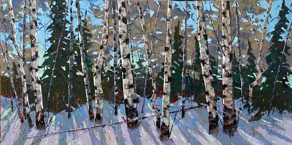 Jeff McKay, Winter Aspens