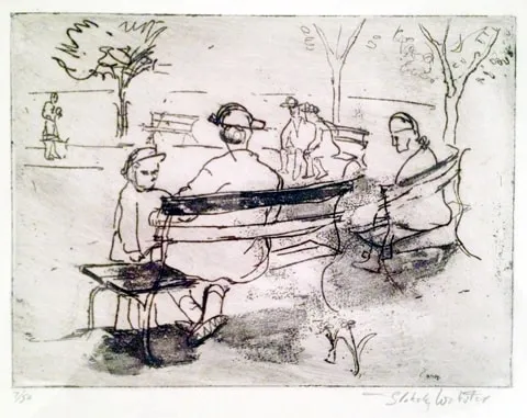 Stokely Webster, Garden Bench